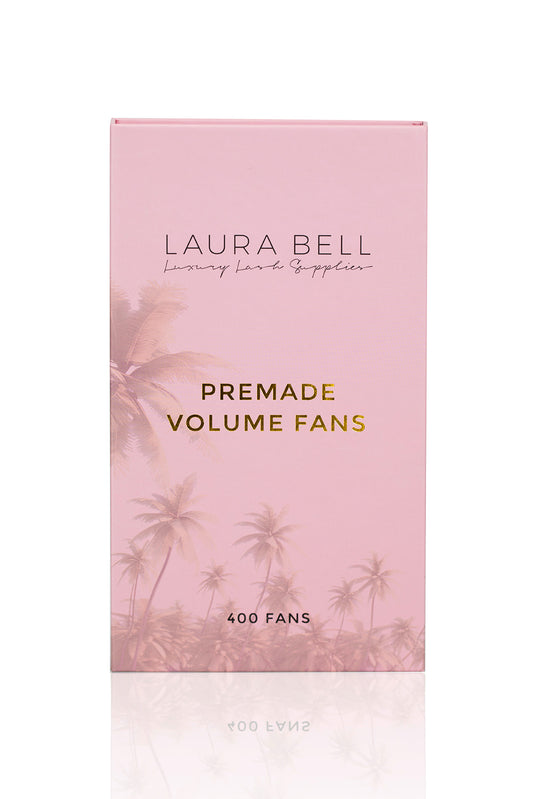 6D Premade  Volume Fans (400 Fans) - Laura Bell Luxury Lash Supplies