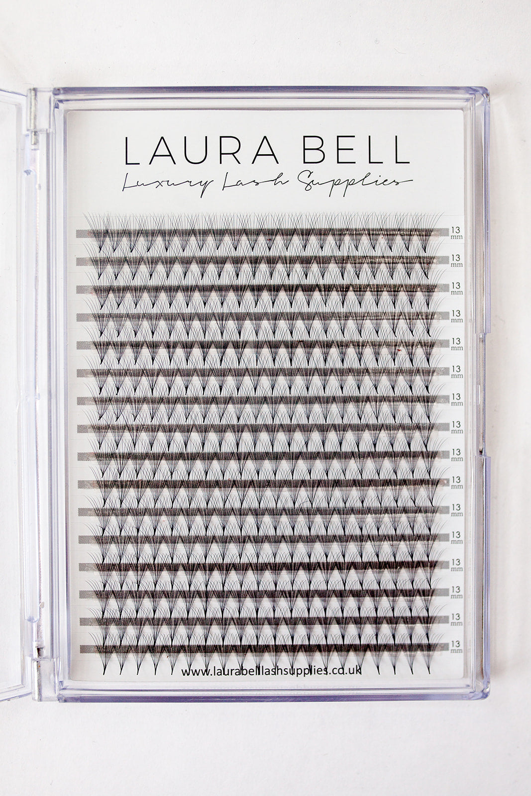 10D Pre Made Volume Large Tray - Laura Bell Luxury Lash Supplies