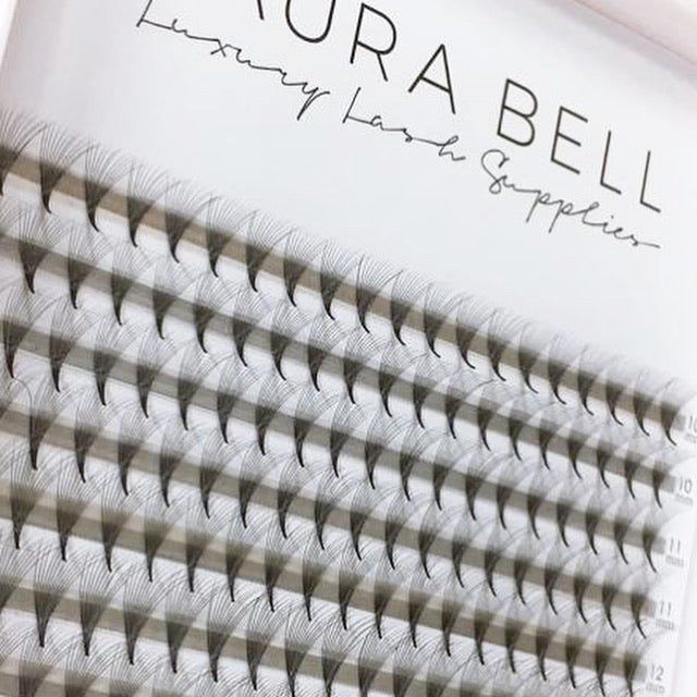 12D Pre Made Volume Large Trays - Laura Bell Luxury Lash Supplies